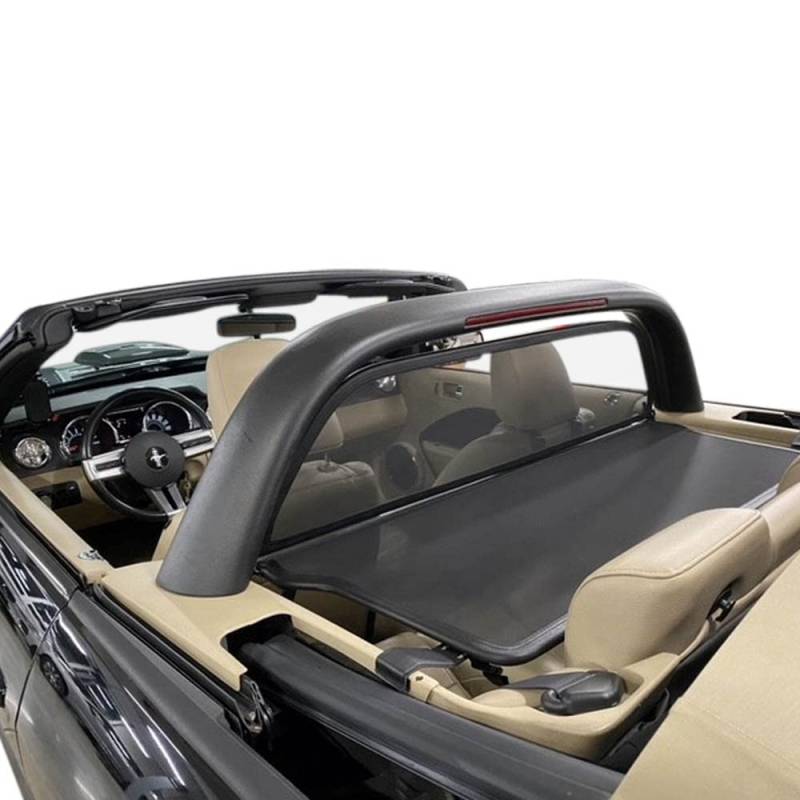 Aperta Windschott passend für Ford Mustang 100% Passgenau OEM Qualität Schwarz Windstop Windabweiser von Aperta