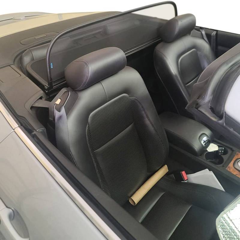Aperta Windschott passend für Jaguar XK 100% Passgenau OEM Qualität Schwarz Windstop Windabweiser von Aperta