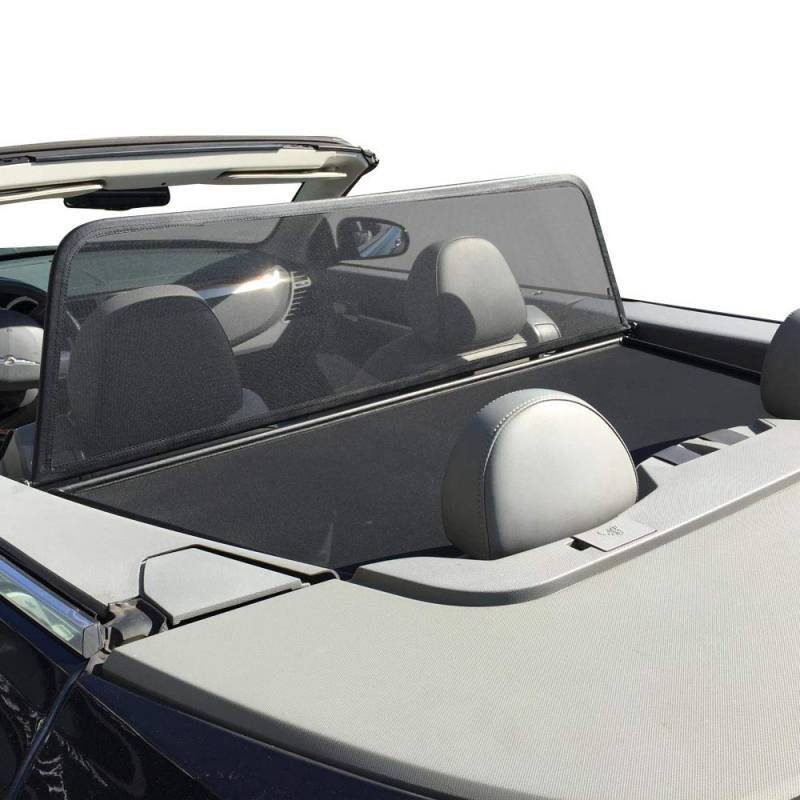 Aperta Windschott passend für Lancia Flavia 100% Passgenau OEM Qualität Schwarz Windstop Windabweiser von Aperta
