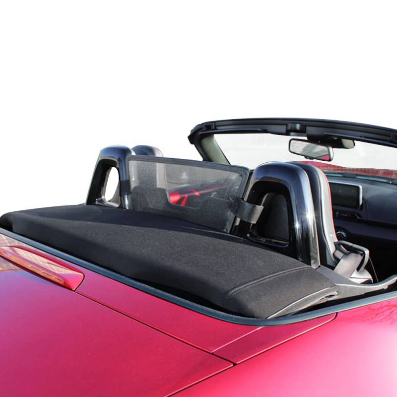 Aperta Windschott passend für Mazda MX-5 100% Passgenau OEM Qualität Schwarz Windstop Windabweiser von Aperta