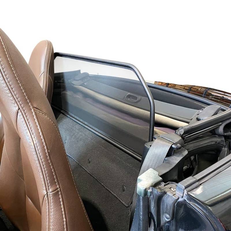 Aperta Windschott passend für Mazda MX-5 100% Passgenau OEM Qualität Schwarz Windstop Windabweiser von Aperta