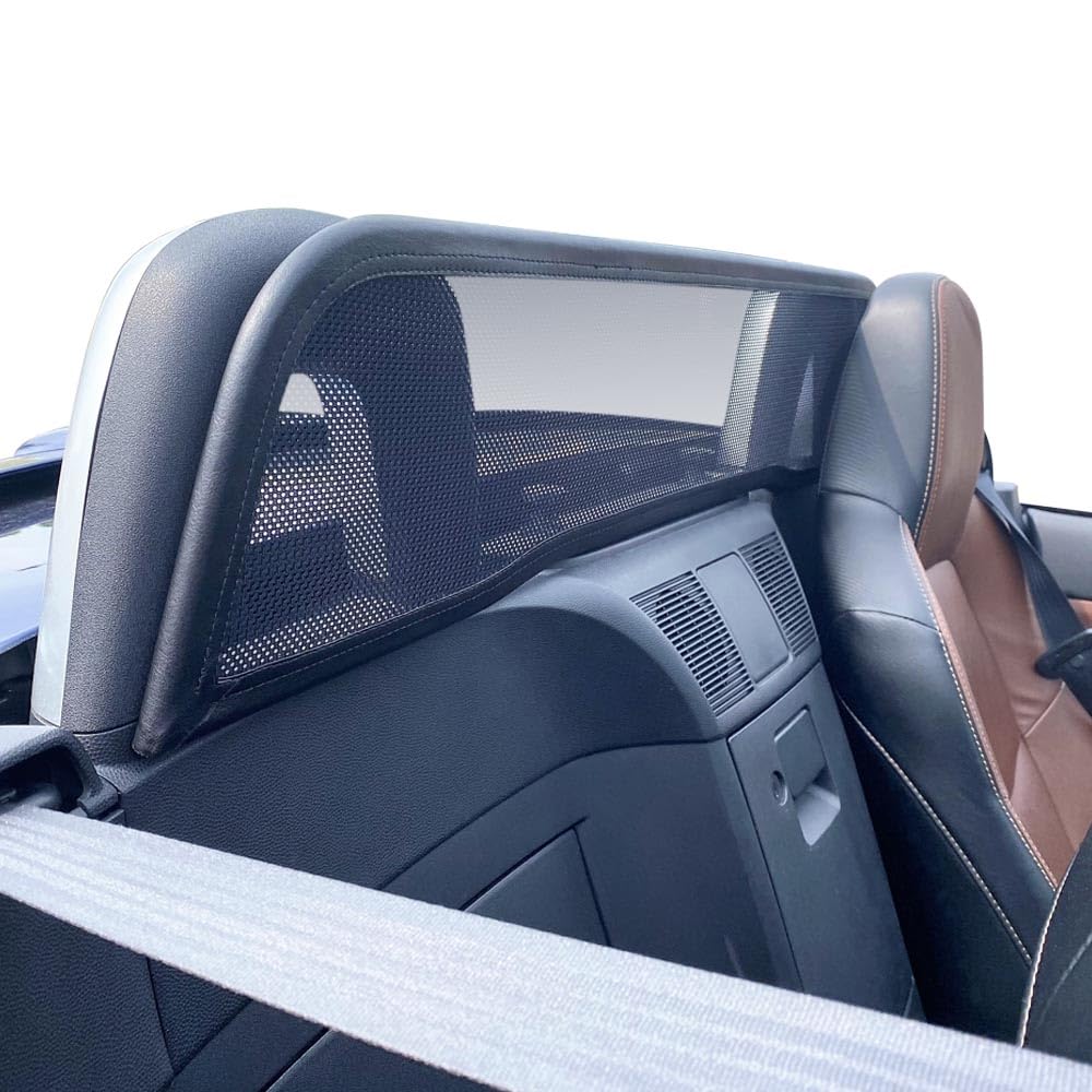 Aperta Windschott passend für Mazda MX-5 100% Passgenau OEM Qualität Schwarz Windstop Windabweiser von Aperta