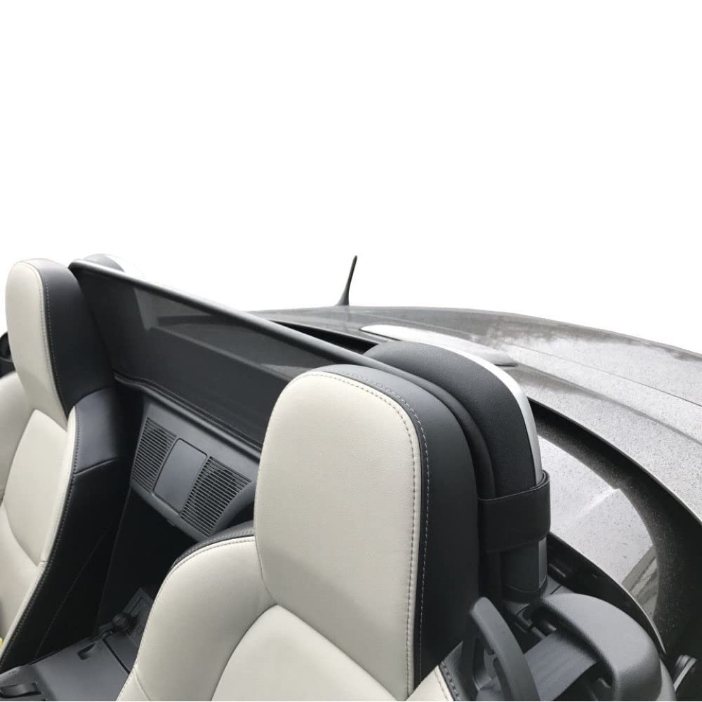 Aperta Windschott passend für Mazda MX-5 100% Passgenau OEM Qualität Schwarz Windstop Windabweiser von Aperta