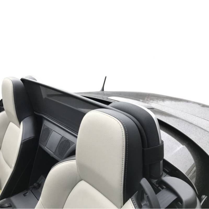 Aperta Windschott passend für Mazda MX-5 100% Passgenau OEM Qualität Schwarz Windstop Windabweiser von Aperta
