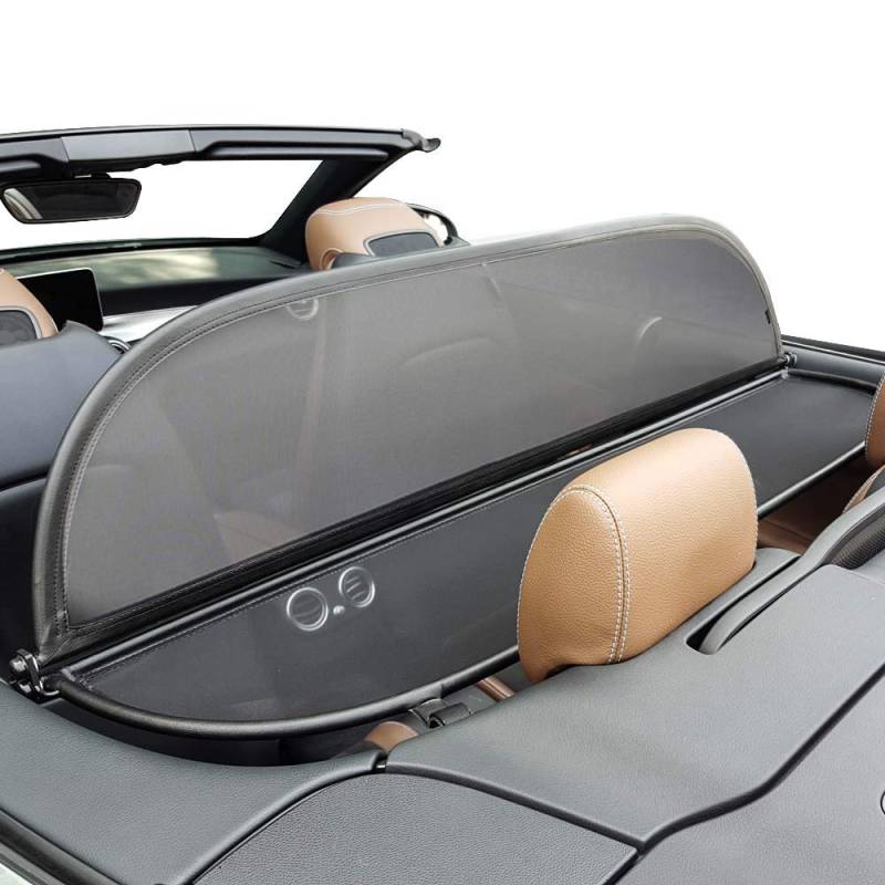 Aperta Windschott passend für Mercedes-Benz C-Klasse 100% Passgenau OEM Qualität Schwarz Windstop Windabweiser von Aperta