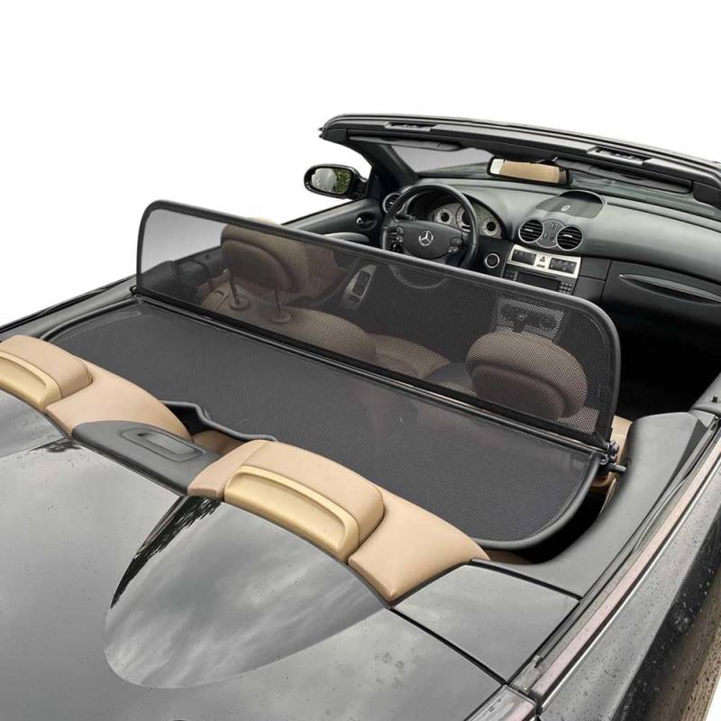 Aperta Windschott passend für Mercedes-Benz CLK 100% Passgenau OEM Qualität Schwarz Windstop Windabweiser von Aperta
