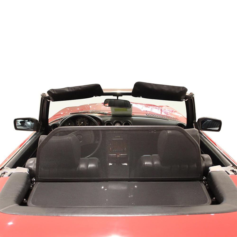 Aperta Windschott passend für Mercedes-Benz SL-Class 100% Passgenau OEM Qualität Schwarz Windstop Windabweiser von Aperta