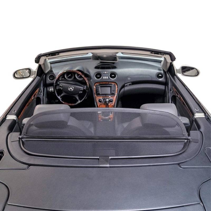 Aperta Windschott passend für Mercedes-Benz SL-Class 100% Passgenau OEM Qualität Schwarz Windstop Windabweiser von Aperta