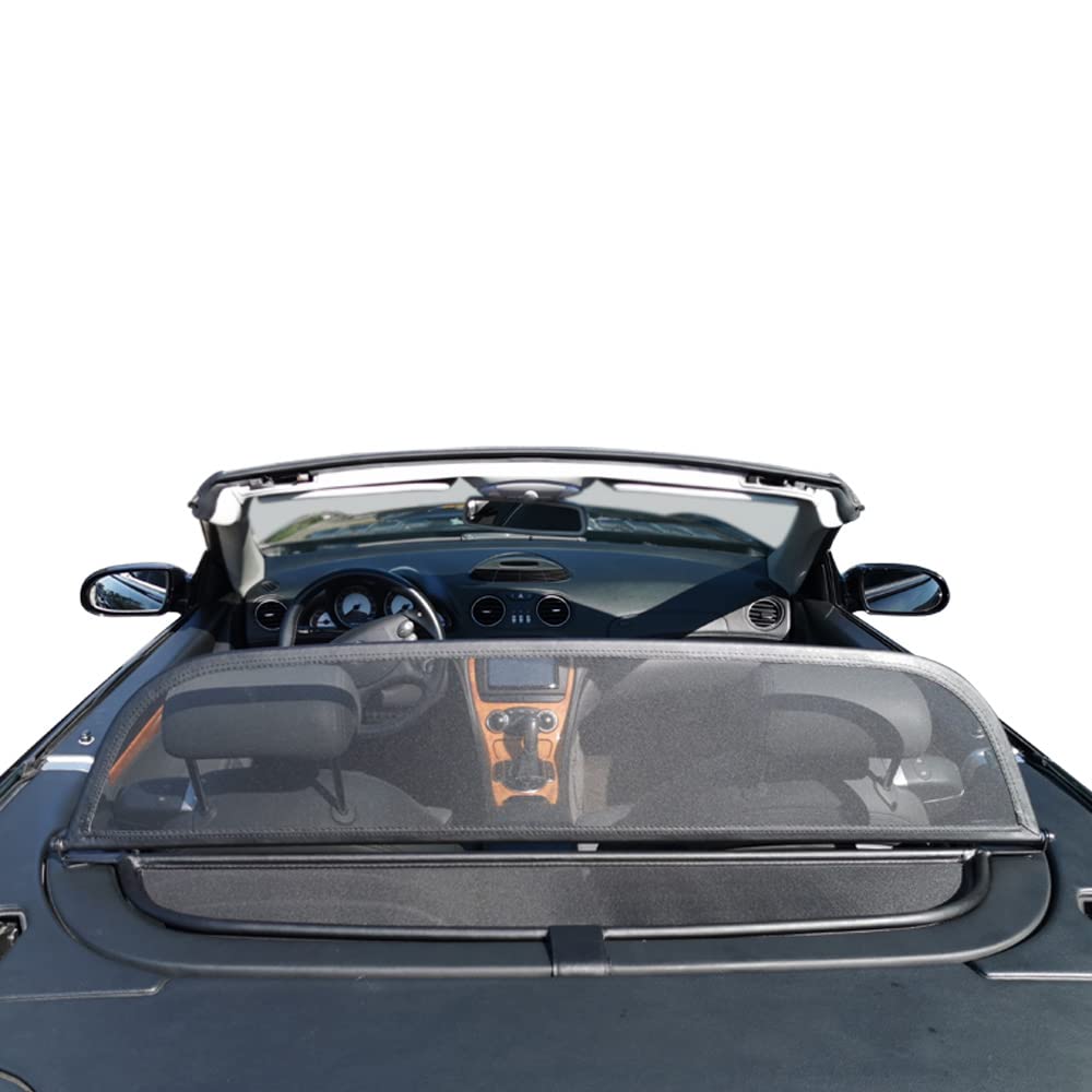 Aperta Windschott passend für Mercedes-Benz SL-Class 100% Passgenau OEM Qualität Schwarz Windstop Windabweiser von Aperta
