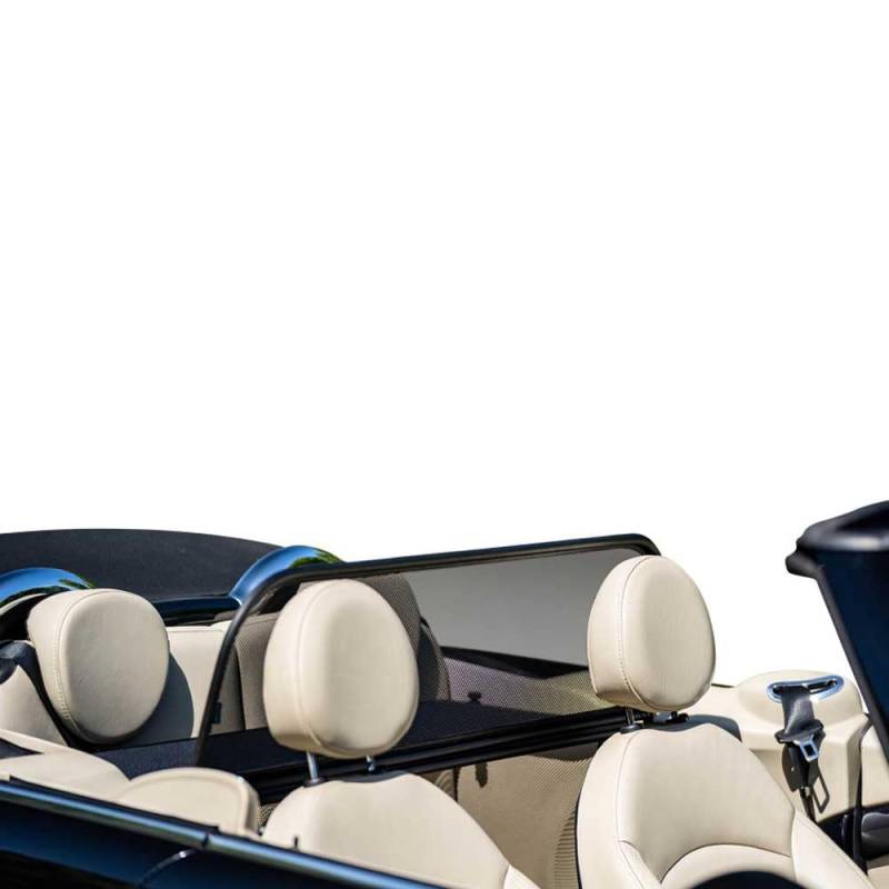 Aperta Windschott passend für Mini Cooper Cabrio 100% Passgenau OEM Qualität Schwarz Windstop Windabweiser von Aperta