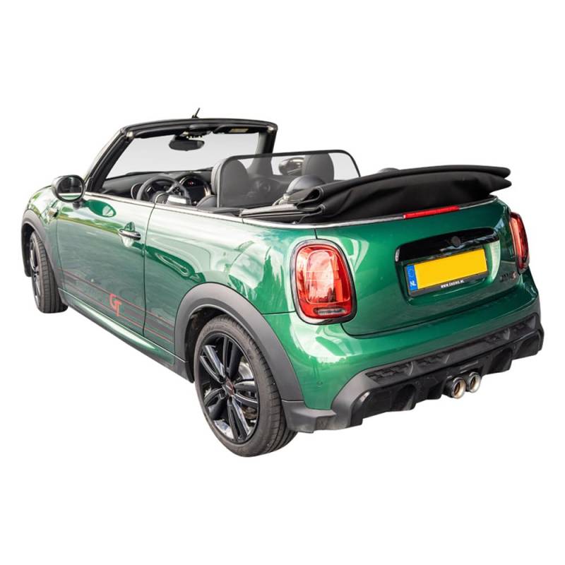 Aperta Windschott passend für Mini Cooper Cabrio 100% Passgenau OEM Qualität Schwarz Windstop Windabweiser von Aperta