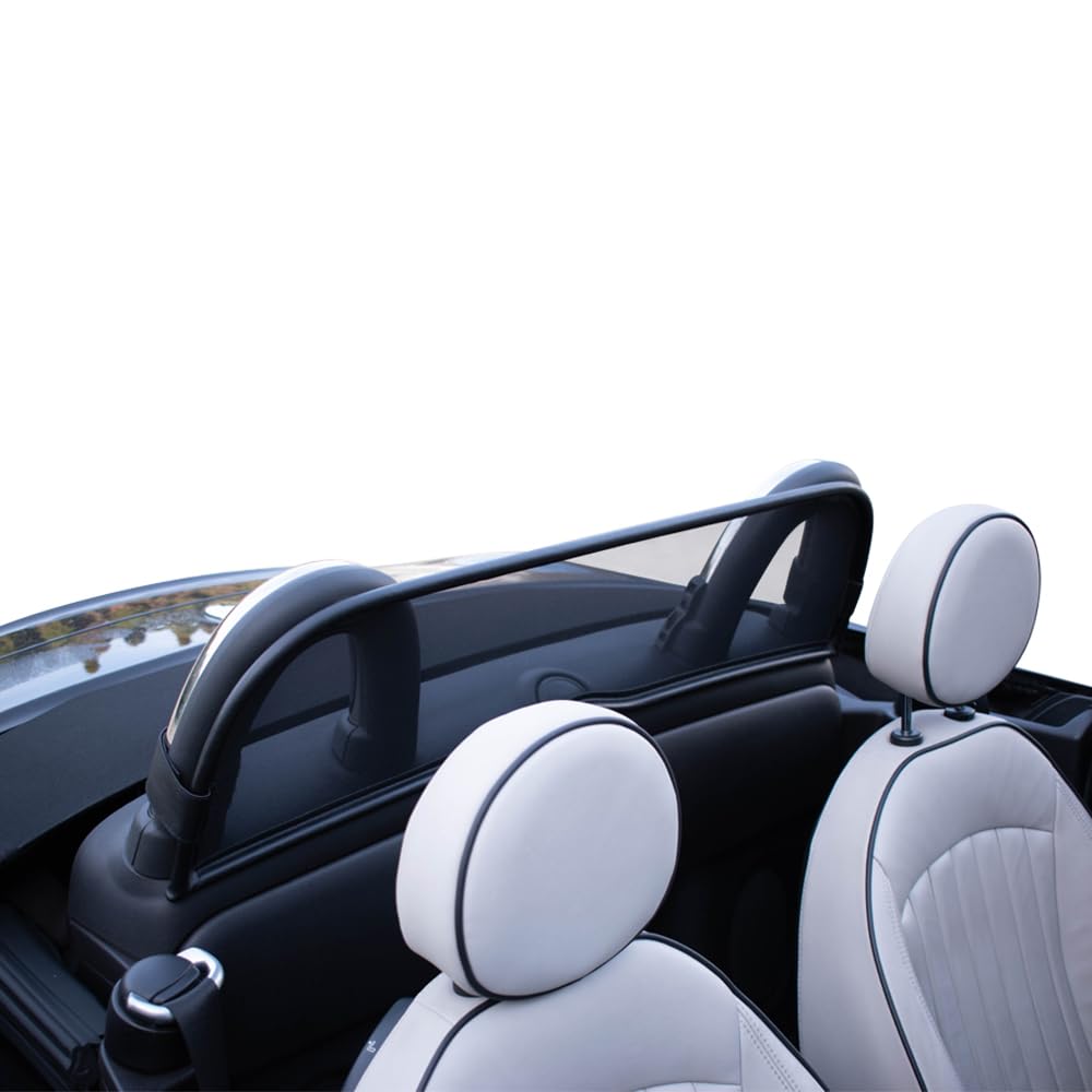 Aperta Windschott passend für Mini Roadster 100% Passgenau OEM Qualität Schwarz Windstop Windabweiser von Aperta