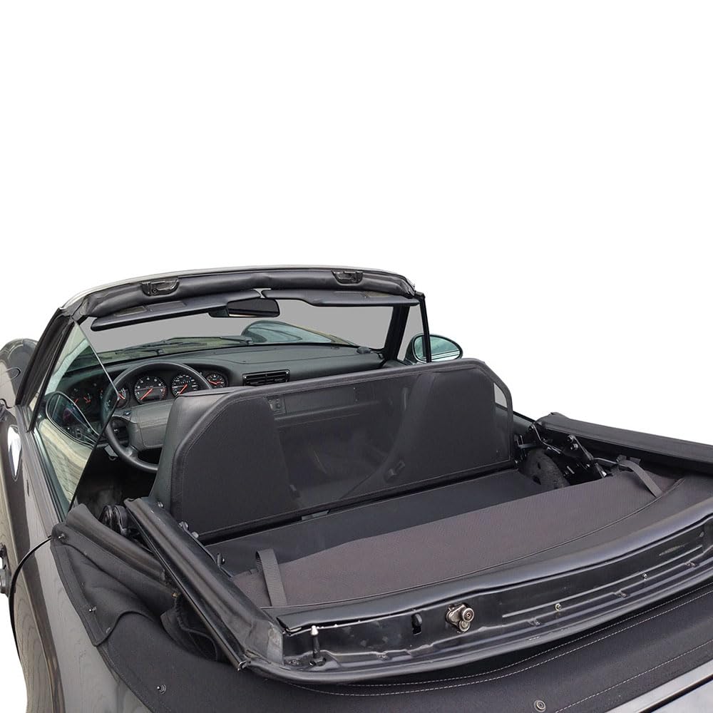 Aperta Windschott passend für Porsche 911 100% Passgenau OEM Qualität Schwarz Windstop Windabweiser von Aperta