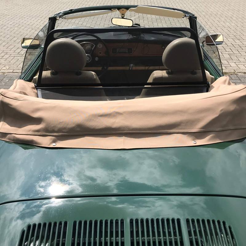Aperta Windschott passend für Volkswagen Karmann GHIA 100% Passgenau OEM Qualität Schwarz Windstop Windabweiser von Aperta
