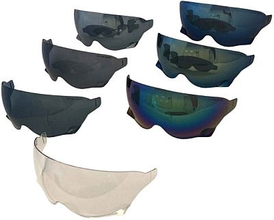 Apex JI100, Sonnenvisier verspiegelt - Gold-Verspiegelt von Apex