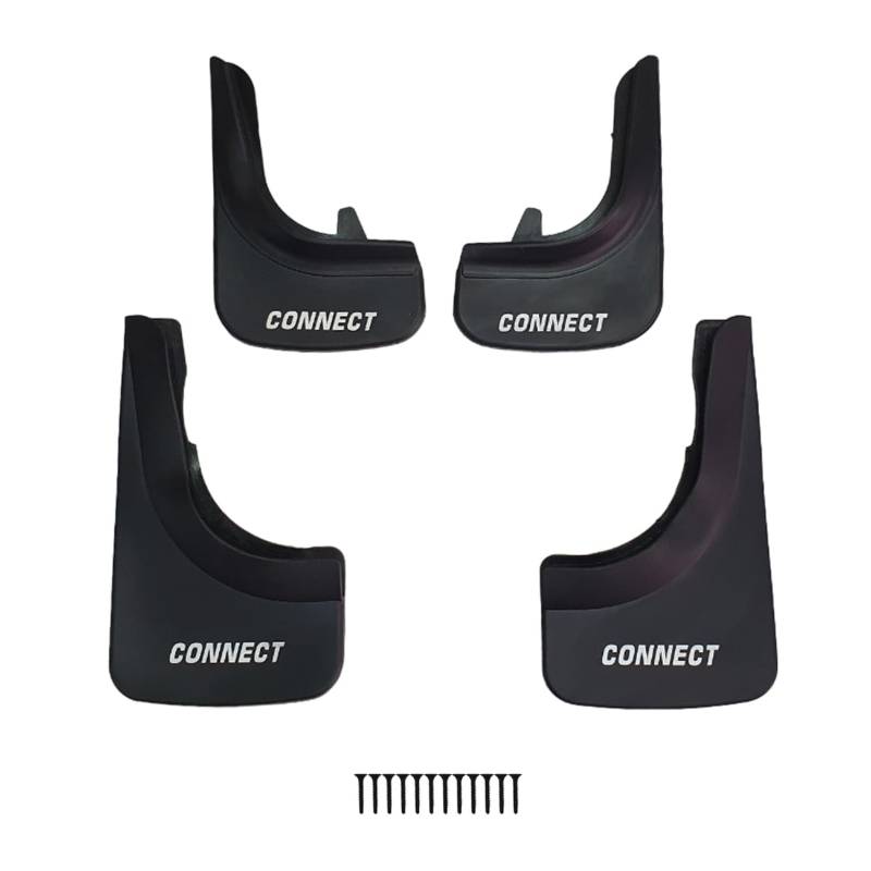 Apline Kompatibel mit Ford Connect 2003-2024 Vorne + Hinten 4 TLG Set von Apline