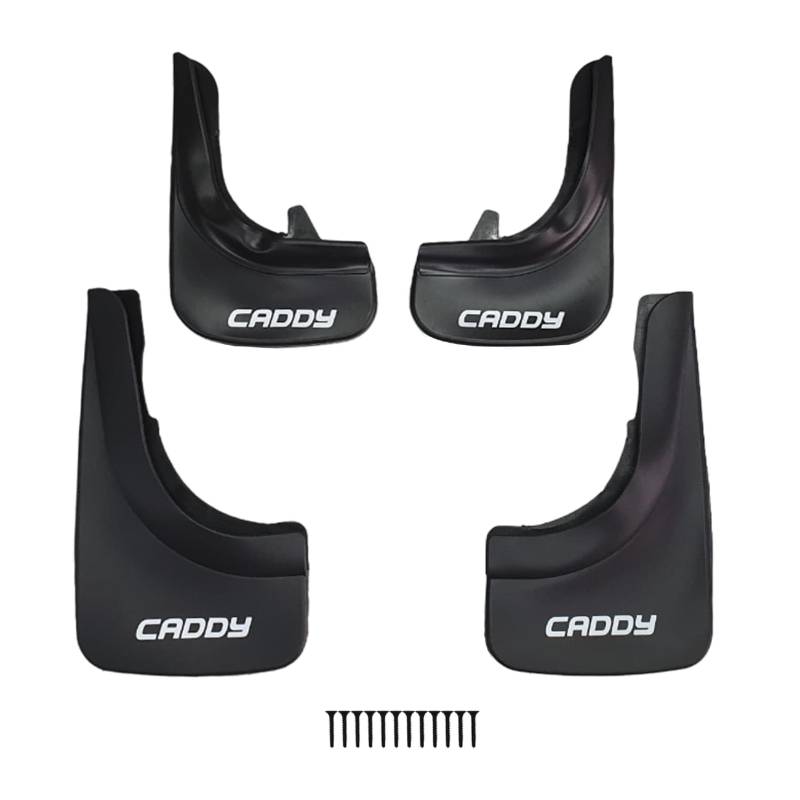 Apline Kompatibel mit Volkswagen Caddy 2003-2024 Vorne + Hinten 4 TLG Set von Apline