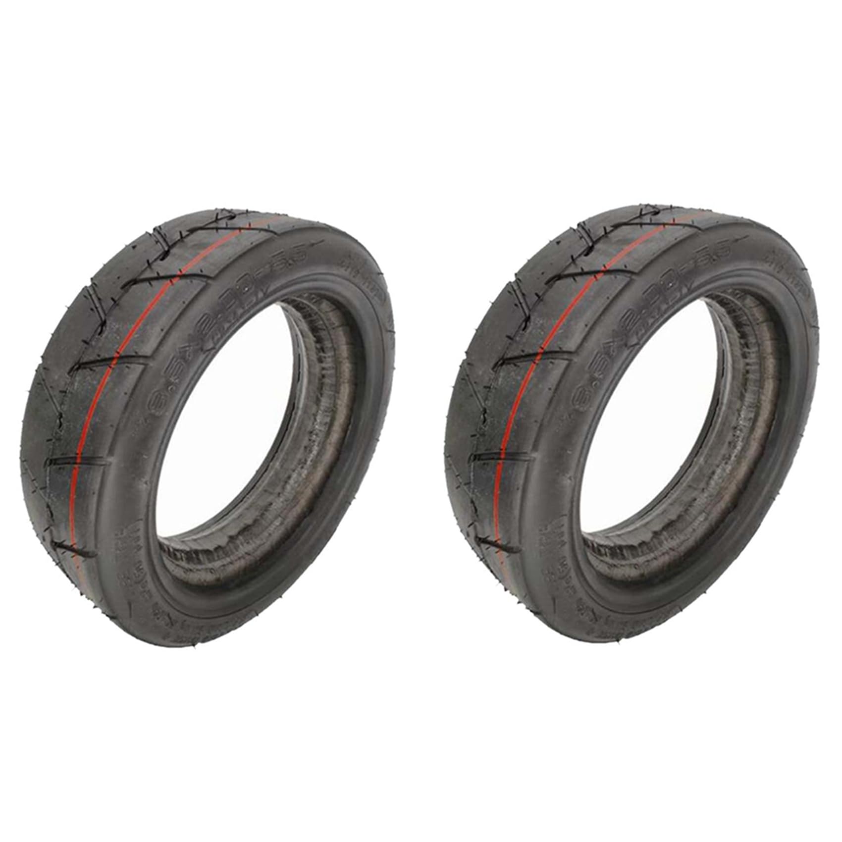 Aposous 2X, 8,5 x 2,00-5,5 Reifen, Vollreifen, 8,5 x 2,00-5 Reifen für Elektroroller für leichte Serie V2 Reifen von Aposous