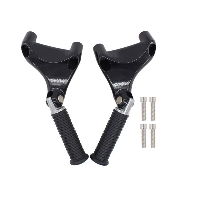 ApplianPar 1 Paar linke und rechte Passagier-Fußrasten, Pedalhalterungs-Set für Harley Davidson Sportster XL883 XL1200 2004–2013 Motorrad von ApplianPar