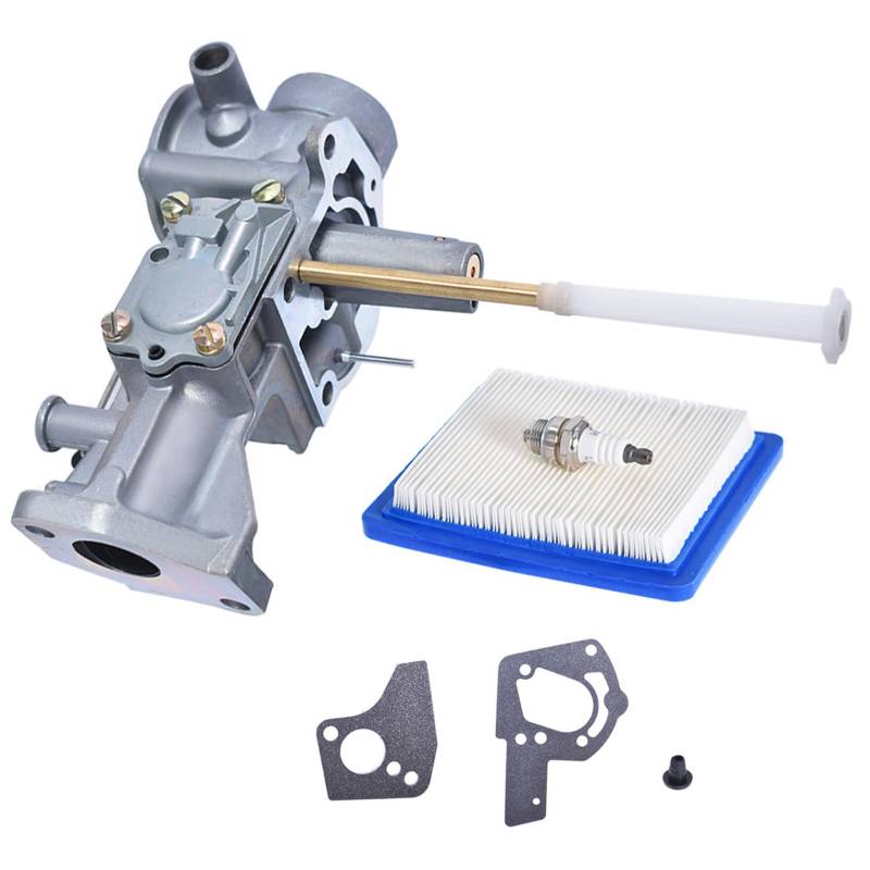 Apriciter 498298 Vergaser Ersatz für Briggs Stratton 692784 135202 135207 135212 135217 495951 492611 490533 495426 Carb Zündkerzen Luftfilter Dichtung von Apriciter