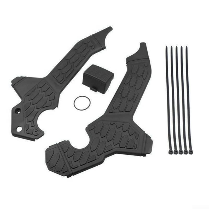 ABS-Rahmenschutz für Honda CRF300L Motorräder mit einfachen Installationsmerkmalen (schwarz) von Aprilsunnyzone