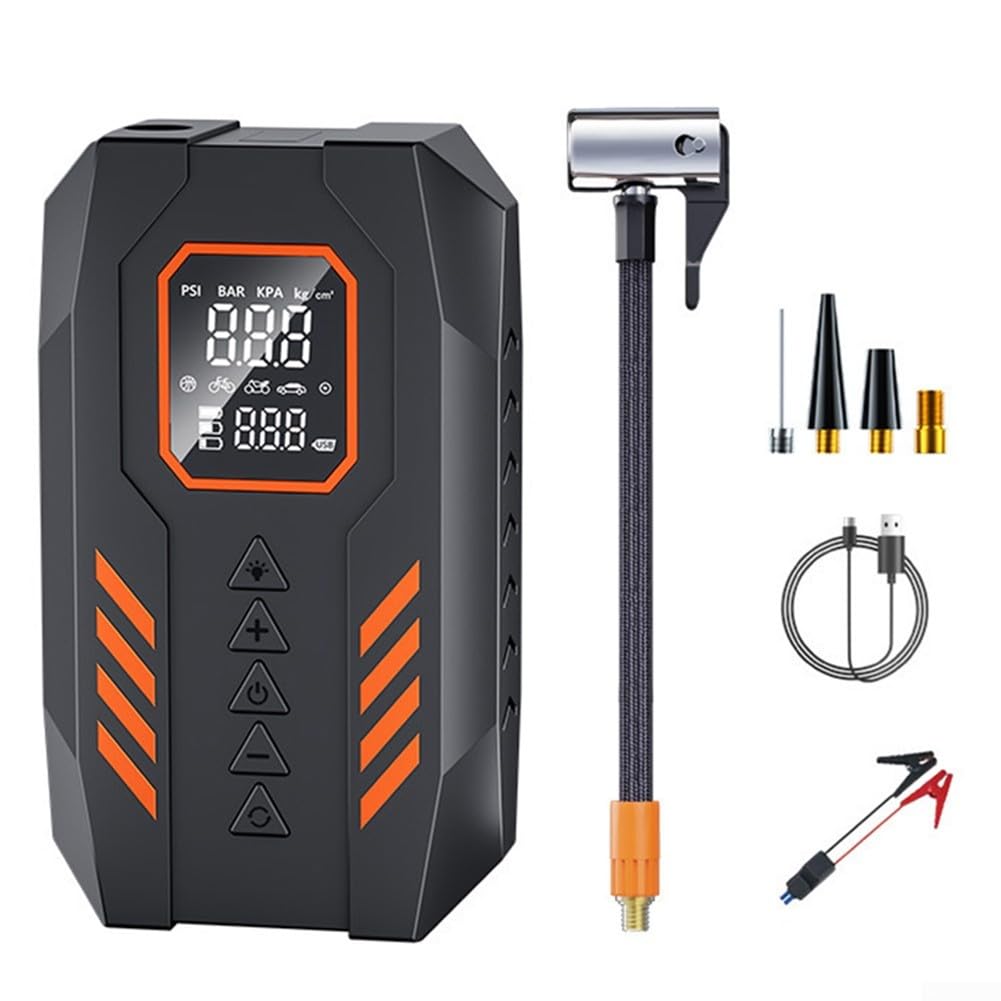 Aprilsunnyzone Fahrzeug montiert Aufblasbare All-in-One Maschine Batterie Auto Startnetzteil für Auto Motorrad mit LCD Bildschirm Druckmessungen Aprilsunnyzone Fahrzeug montiert Aufblasbare All-in-One Maschine Batterie Auto Startnetzteil für Auto Motorrad mit LCD Bildschirm Druckmessungen von Aprilsunnyzone