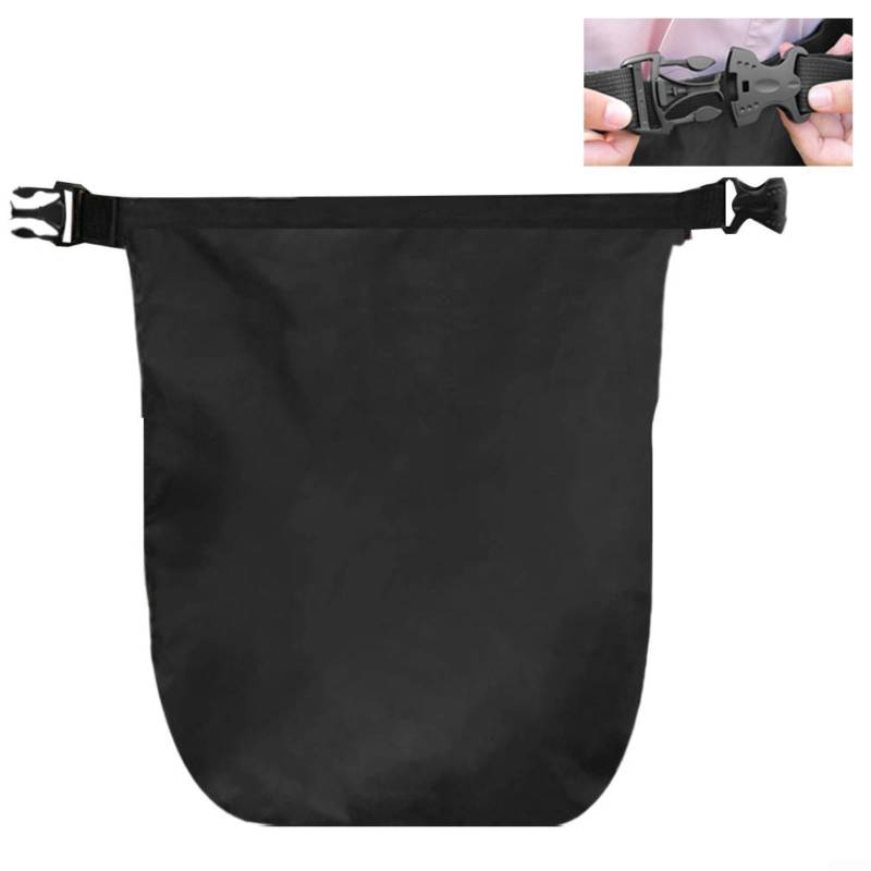 Aprilsunnyzone Motorradhelmtasche mit geräumigem Design und sicherer Diebstahlsicherung (schwarz) von Aprilsunnyzone