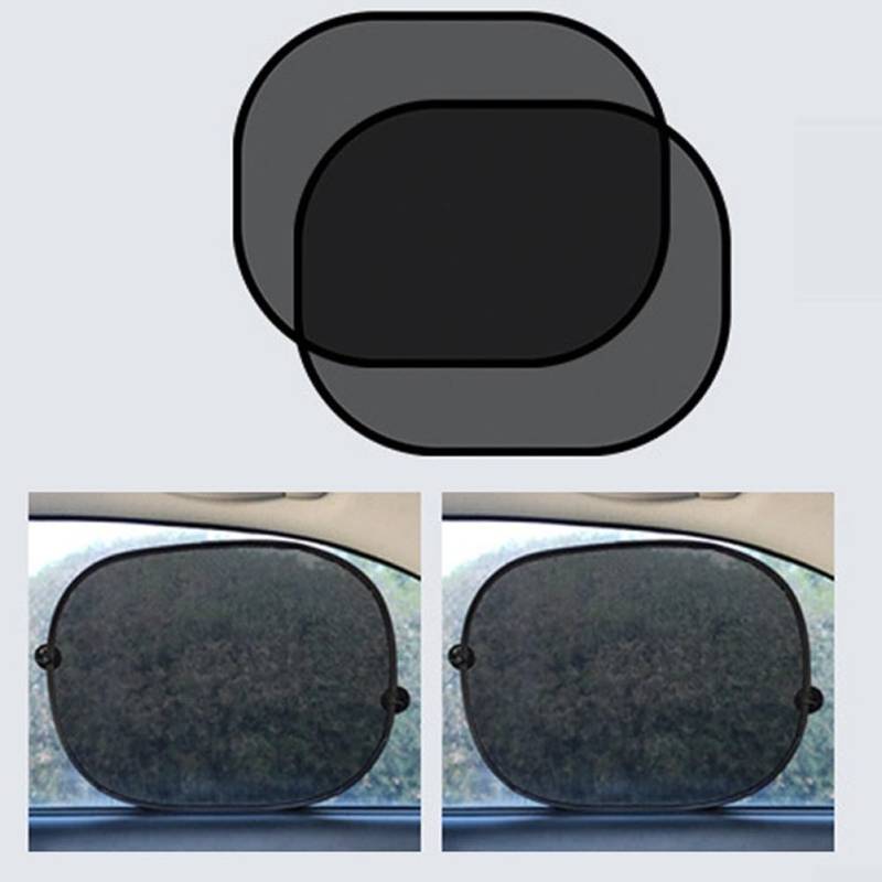Auto Seitenflügel Sonnenschutz Sonnenschutz Mesh Abdeckung, schützt Kinder und Haustiere, einfache Installation von Aprilsunnyzone