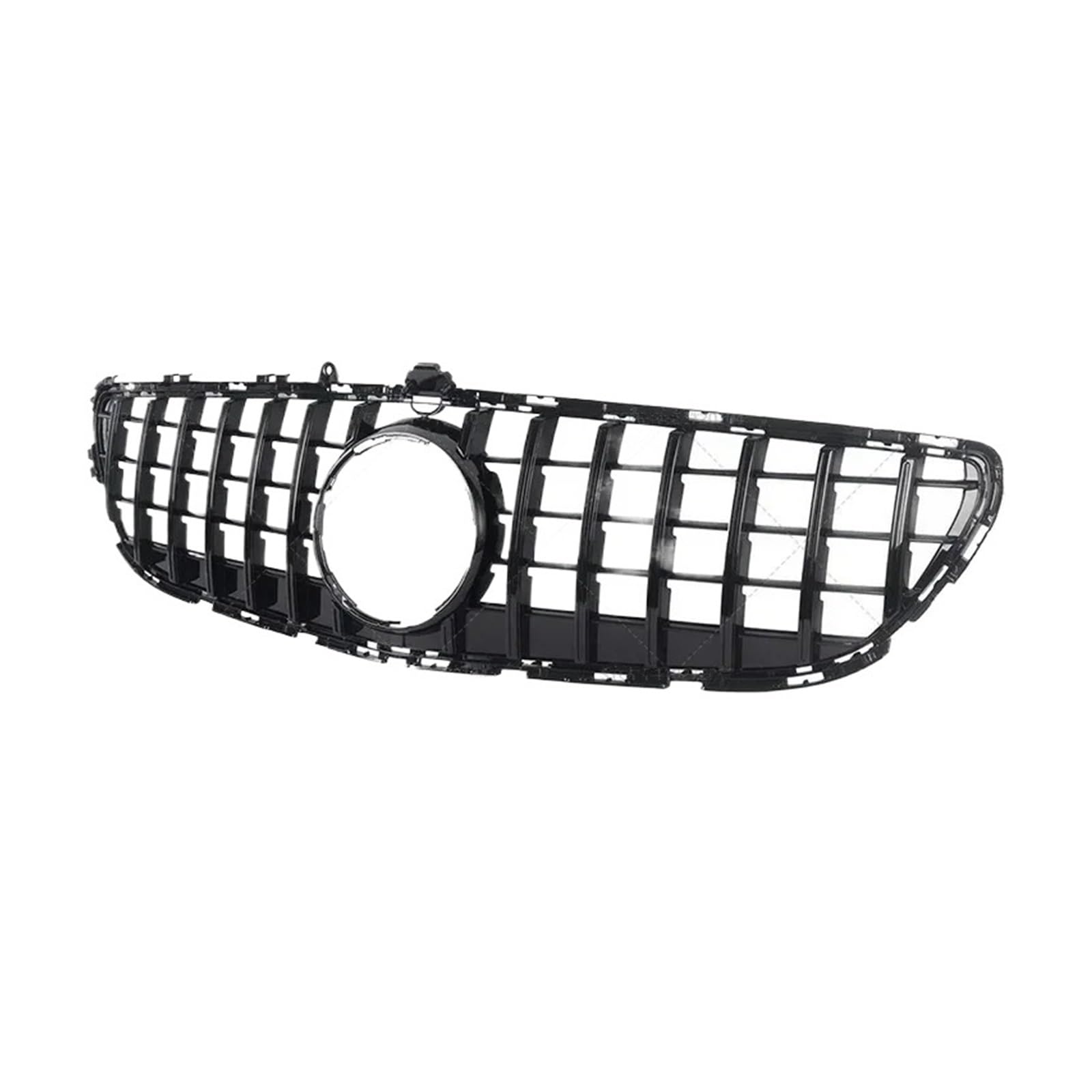 Auto Kühlergrill Für 2015–2018 W218 Für CLS-Klasse CLS260 CLS300 CLS320 CLS350 CLS400 GT Vorderseite Grillen Kühlergrill-Rahmen Obere Stoßstange Hauben-Mesh Auto Frontgrill(W218 15-18 GT Black) von Aptfkec