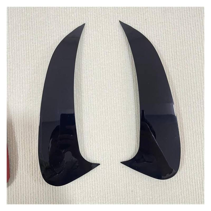 Heckflügel Für Benz C-Klasse W206 Limousine S206 Für Touring C200 C260 C300 Für AMG 2022-2023 Heckstoßstangensplitter Spoiler Canard Entlüftungsabdeckung Heckstoßstange(Gloss Black) von Aptfkec