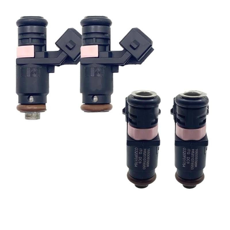 Kraftstoff Injektor Düse 4 Stück Für Duster 2.0 Kraftstoffeinspritzdüse 16600-9398R ITGDC9 ITG DC9 166009398R H8201078950 Auto-Einspritzdüsen von Aptfkec