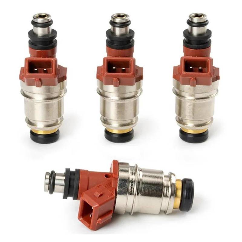 Kraftstoff Injektor Düse 4 Teile/los Für Nissan Für Pickup Für D21 2,4 L 90-95 Für Sonoma 2,2 L 00-03 Kraftstoff Injektor Düse FJ564 JS21-1 16600-86G00 Auto-Einspritzdüsen von Aptfkec