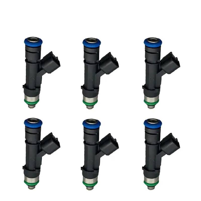 Kraftstoff Injektor Düse 6Pcs Für Jeep Für Grand Für Cherokee Für Commander Für Liberty 2005 2012 Kraftstoff Injektoren Düse 0280158020, 812-12145 Auto-Einspritzdüsen von Aptfkec