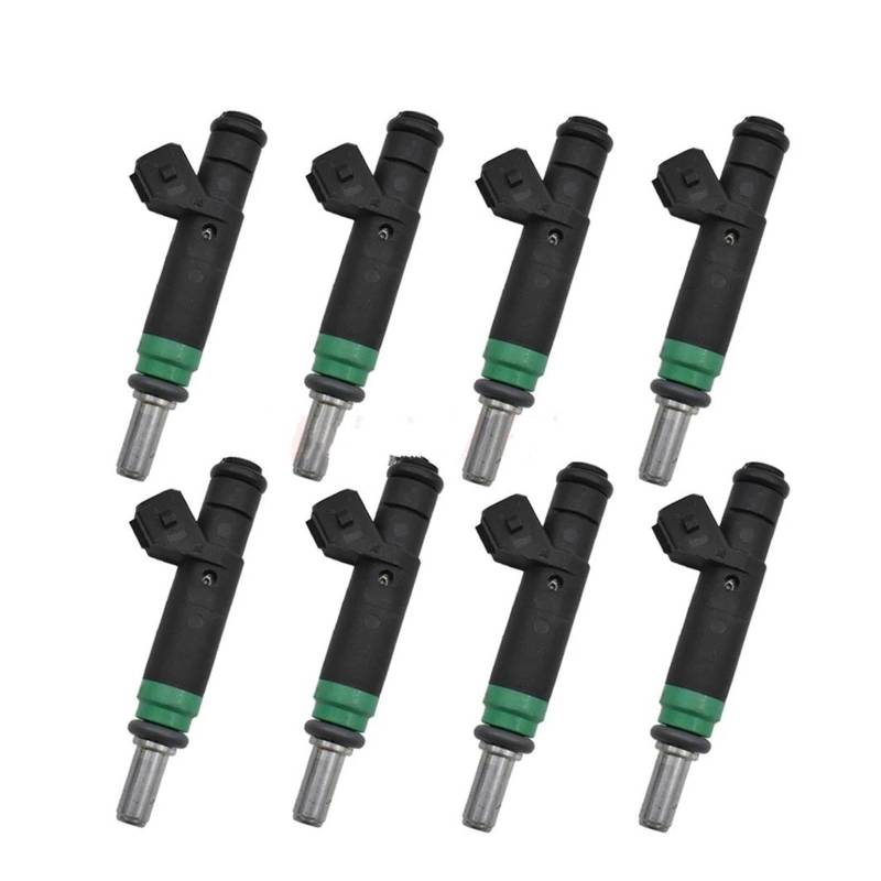 Kraftstoff Injektor Düse 8PCS Für 745Li Für 745i 2004-2005 Für 645Ci 2004-2010 Für 545i 2004 4,4 L V8 13647525721 7525721 Kraftstoff Injektor Auto-Einspritzdüsen von Aptfkec
