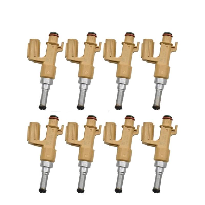 Kraftstoff Injektor Düse 8X Für Lexus EU Für GX460 4,6 L 1UR 2009 Für LX570 5,7 L 3UR 2007~2012 23250-0S020 23209-39165 Kraftstoff Injektor Auto-Einspritzdüsen von Aptfkec