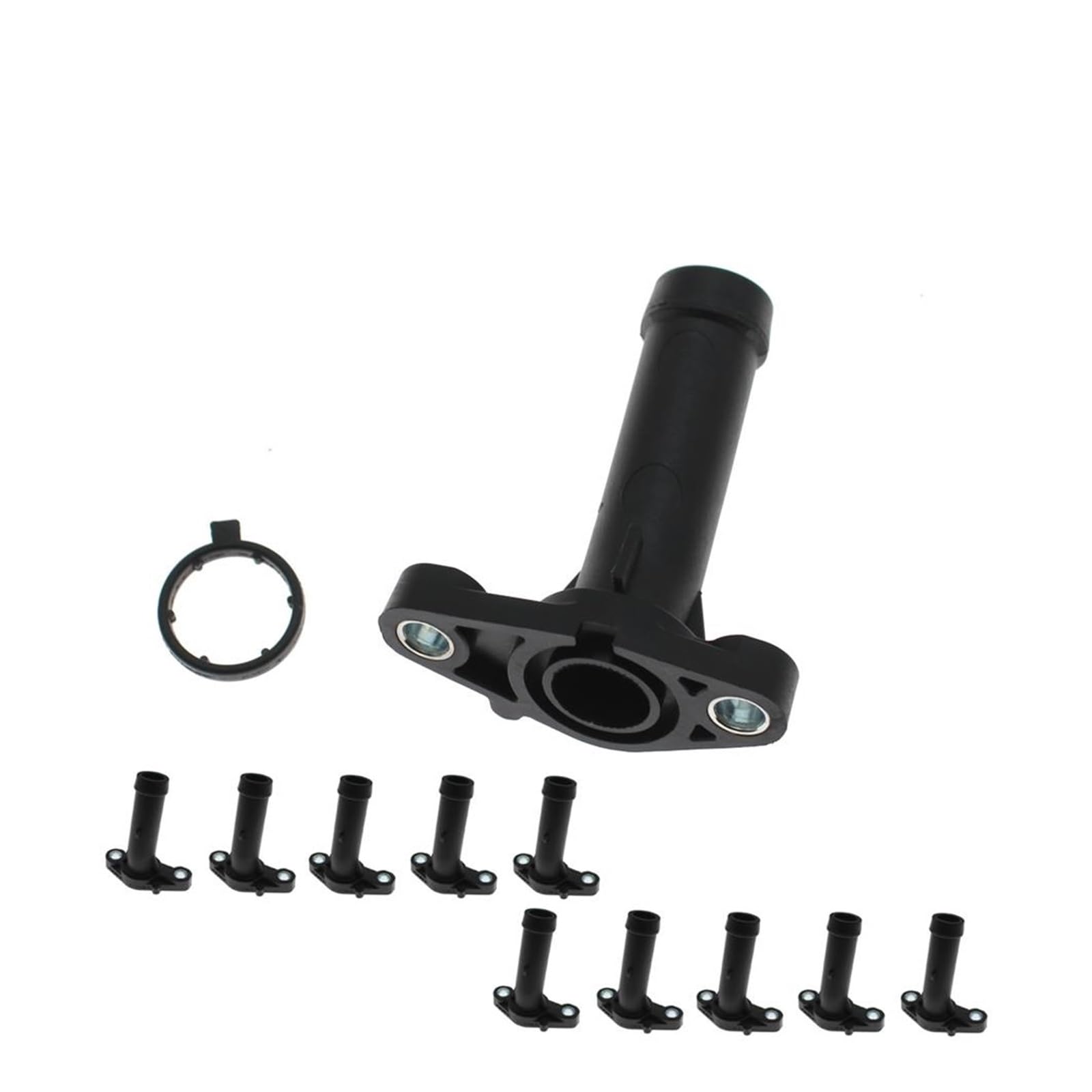 Aqxyhjk 1/2/5/10X Motor Kühlmittel Einlass Flansch Wasserpumpe Passend for Q7 CC Eos TER 03H121145A 03H121144A(10PCS) von Aqxyhjk