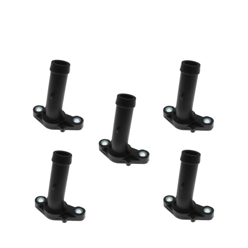 Aqxyhjk 1/2/5/10X Motor Kühlmittel Einlass Flansch Wasserpumpe Passend for Q7 CC Eos TER 03H121145A 03H121144A(5PCS) von Aqxyhjk