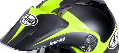 Arai Tour-X4 Route, Helmschirm - Gelb von Arai