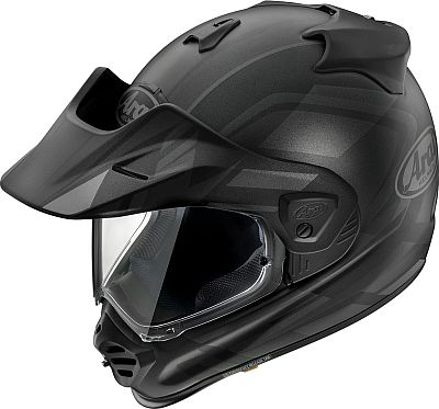 Arai Tour-X5 Discovery, Endurohelm - Matt Schwarz/Grau - M von Arai