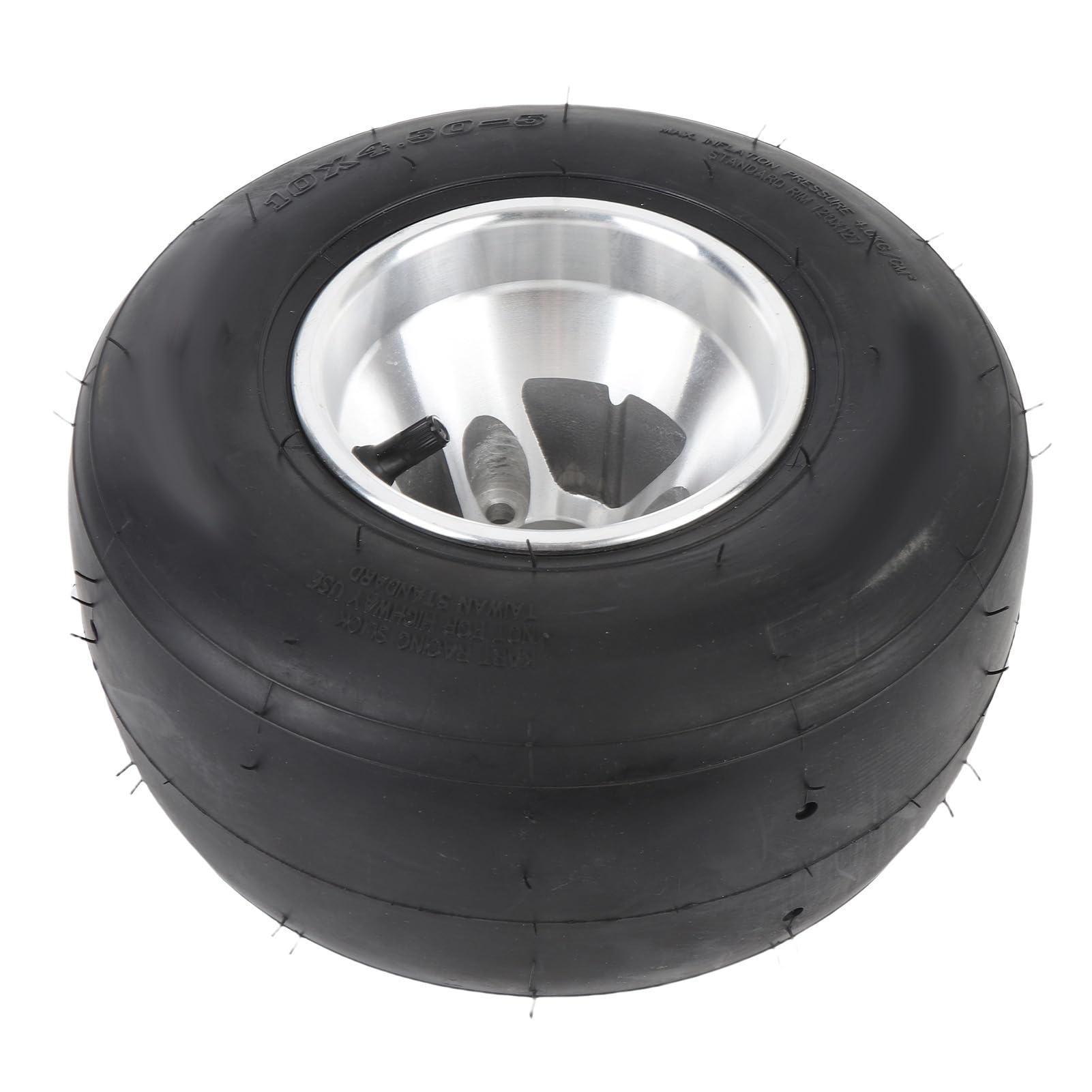 10 X 4,50-5 Vorderräder Reifen, ATV UTV Golfswagen Go Kart Road Tire mit Rand Niedrig Kontrolliertes Schieben 4PR Tubeless Verstärkte Traktionsstichprobe von Aramox