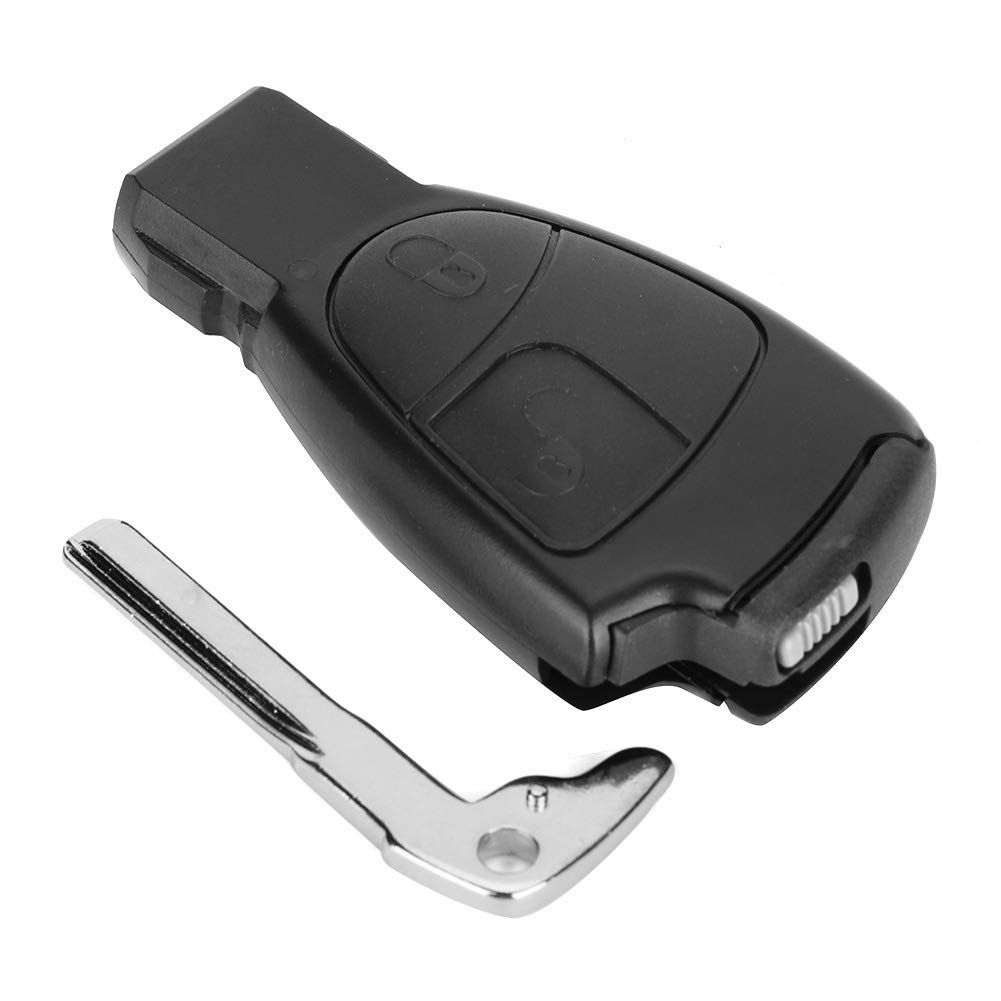 2-Tasten-Auto-Fernbedienung Smart Key Case Fob Shell für Mercedes Benz von Aramox