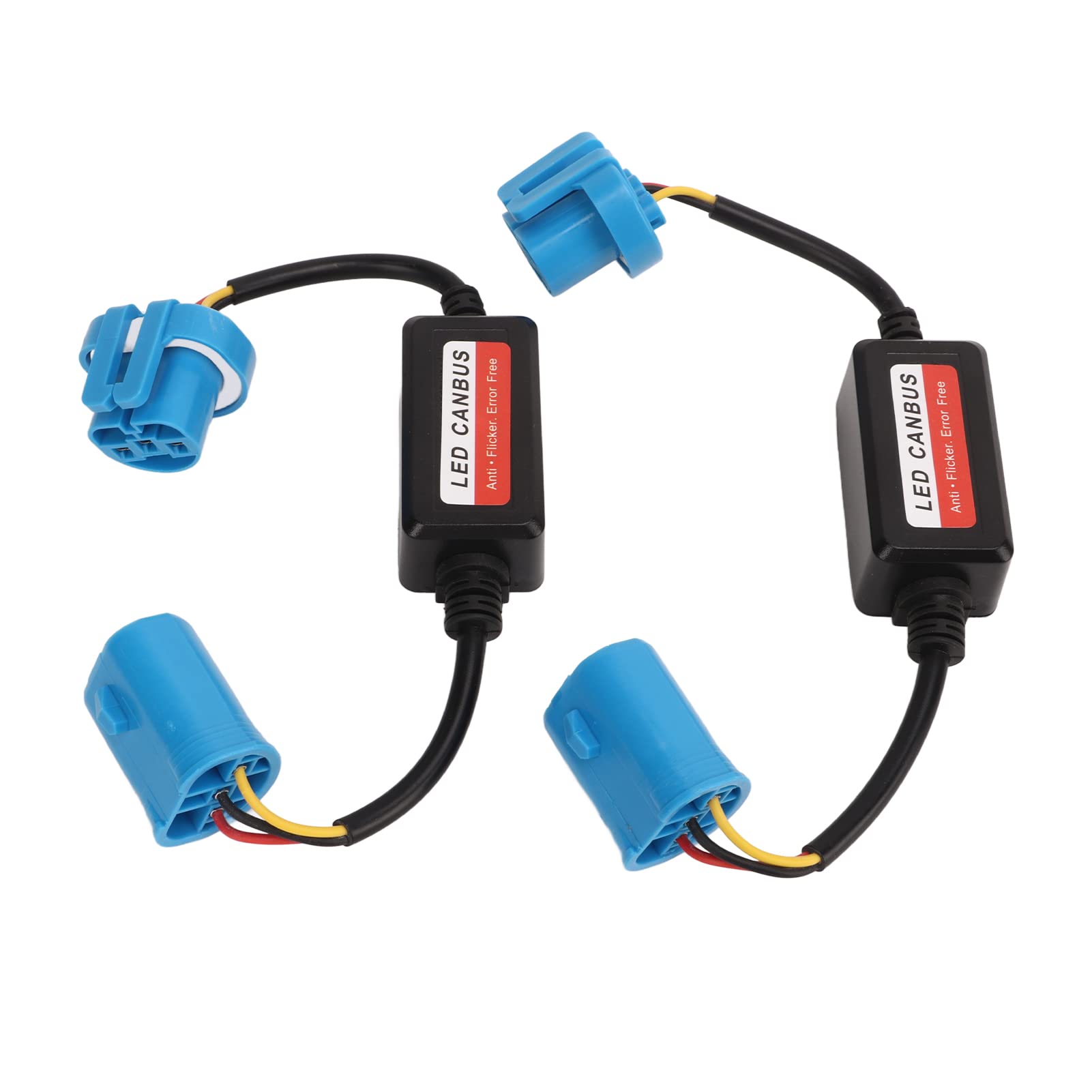 2er-Pack 9007 HB5 Scheinwerfer-Decoder-Stecker, 12 V DC, LED-Canbus-Decoder, Fehler-Anti-Flimmer-Widerstandsunterdrückung 2er-Pack 9007 HB5 Scheinwerfer-Decoder-Stecker, 12 V DC, LED-Canbus-Decoder, Fehler-Anti-Flimmer-Widerstandsunterdrückung von Aramox