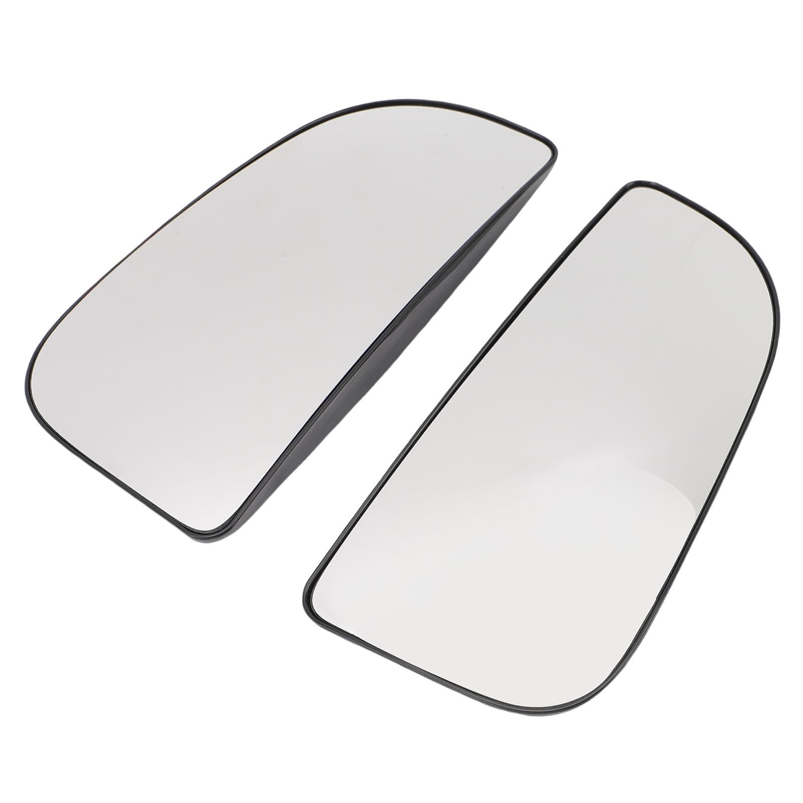 2pcs Lower Towing Mirror Glass Verbesserte Sicherheit Hochklar für 1500 2500 3500 4500 5500 LKW 68067730AA 68067731AA von Aramox