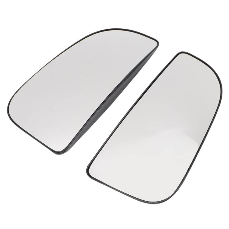 2pcs Lower Towing Mirror Glass Verbesserte Sicherheit Hochklar für 1500 2500 3500 4500 5500 LKW 68067730AA 68067731AA von Aramox