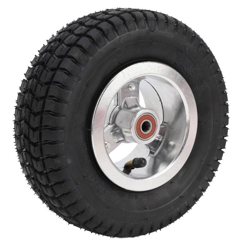 4-Zoll-Reifen mit Radnabe, Einzigartiges Hervorstehendes Design, Hochdruckbeständig, Passend für Go-Karts, Mini-Geländefahrzeuge und Mini-Motorräder von Aramox