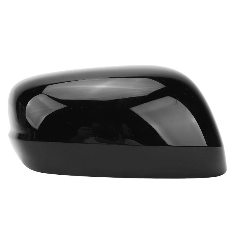 ABS Mirror Cover Cap für Fit Jazz 2009 Bis 2014, Außenspiegelabdeckkappe, Schwarzer Seitentürspiegel mit Anti -Scratch -Schutz, Wetterfestem Fahrzeugspiegelersatz (Rechts) von Aramox