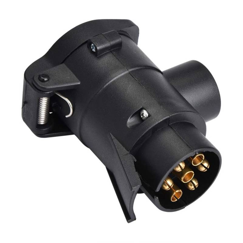 Abschlepp Adapter, 7 bis 13 Pin Auto Trailer Steckdose Adapter Konverter Caravan Anhängevorrichtung Abschleppverbinder 12V von Aramox
