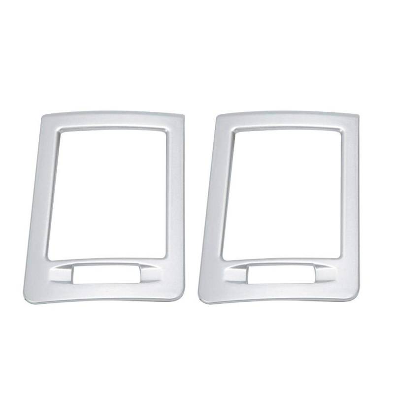 Air Vent Frame Trim, 2 Stück Linksantrieb Seite Klimaanlage Auslassabdeckung Ornament passend für W204 C Klasse von Aramox