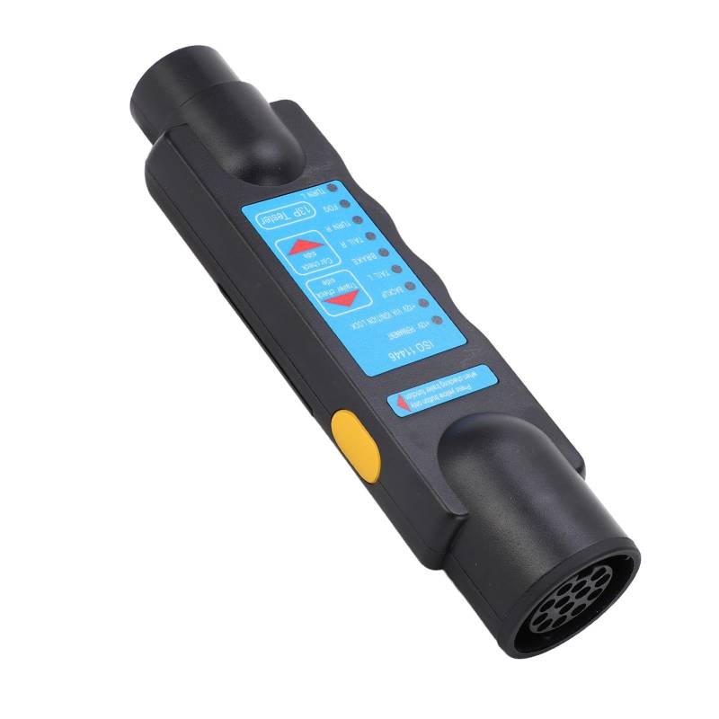 Anhänger -Stecker -Sockel -Tester, 13 -Pin -Auto -Schleppschaltkreisdiagnose -LED -Indikatortester für Wohnmobilanhänger Automobile von Aramox