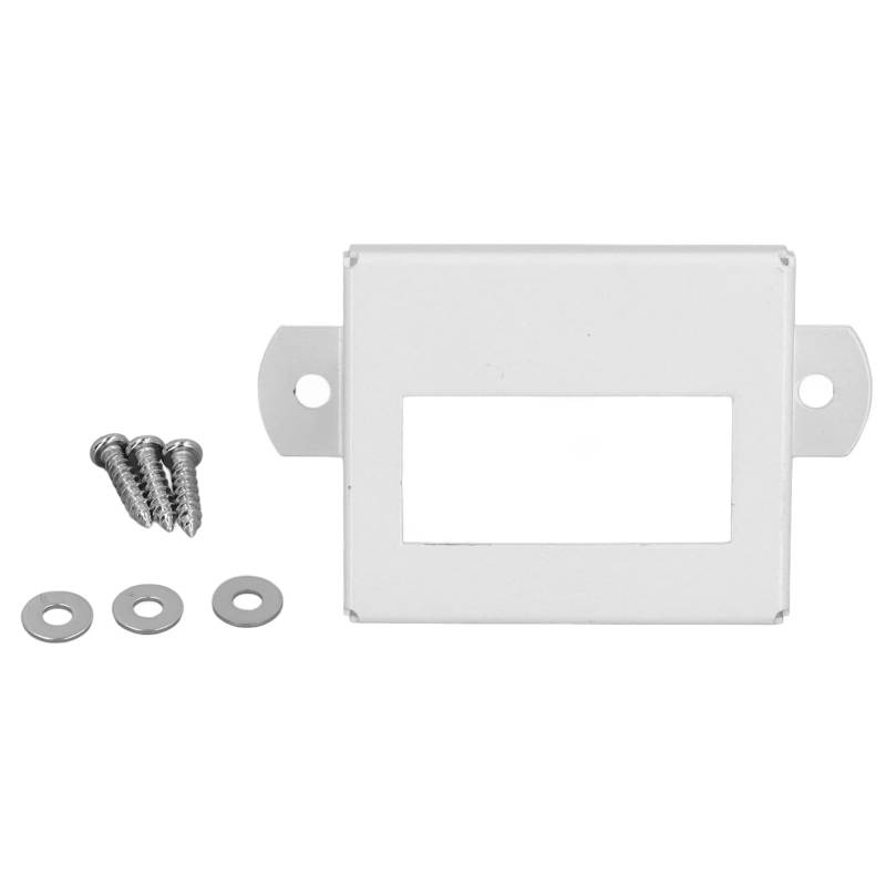 Anti -Diebstahl -Sensorschutzschutzabdeckung Vorderer Sensorschutz Abdeckung Anti -Diebstahl Stahl Rostfeste Hochleistungs -lange Lebensdauer (WHITE) von Aramox